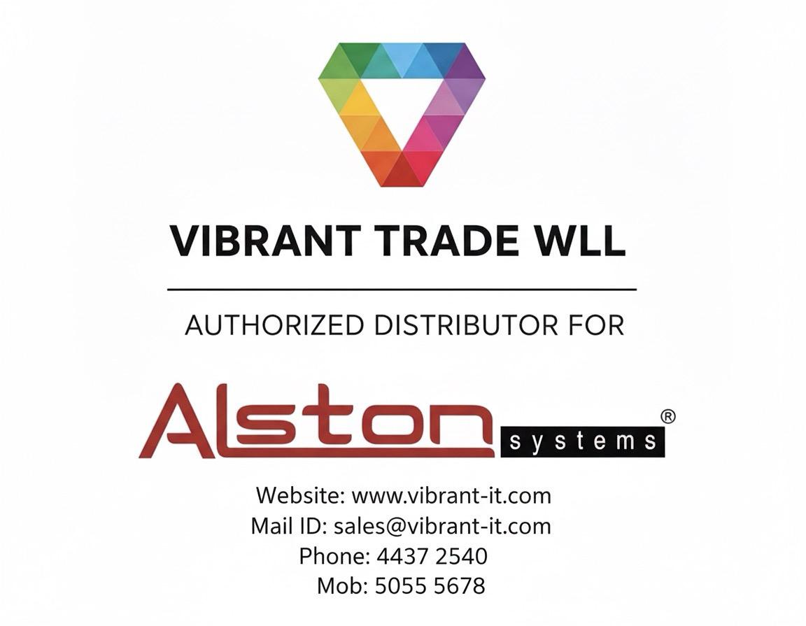 Vibrant Trade - Authorized Distributor for Alston Systems